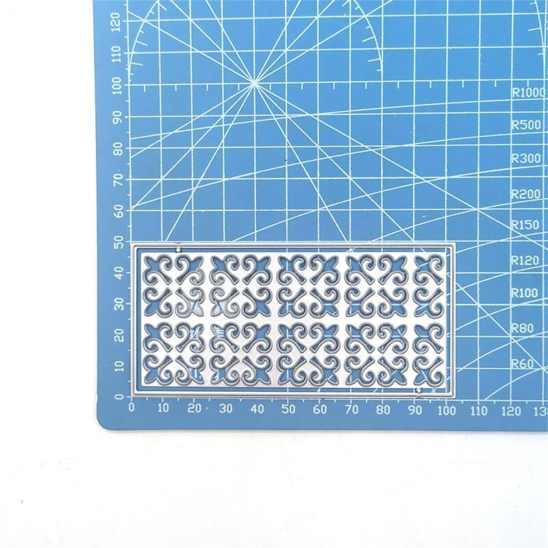 Symmetric Lace Frame Metal Cutting Die for DIY Card Making Journaling Decoration