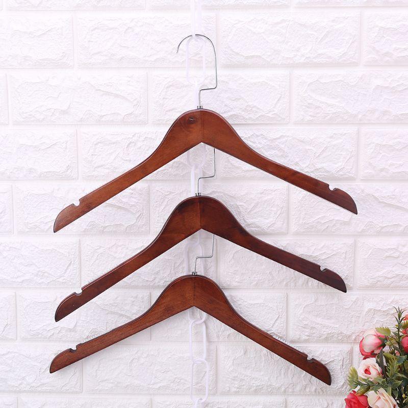 Plastic Clothes Market Shop Display Hanging Chain Hooks With 23 RingsHanger