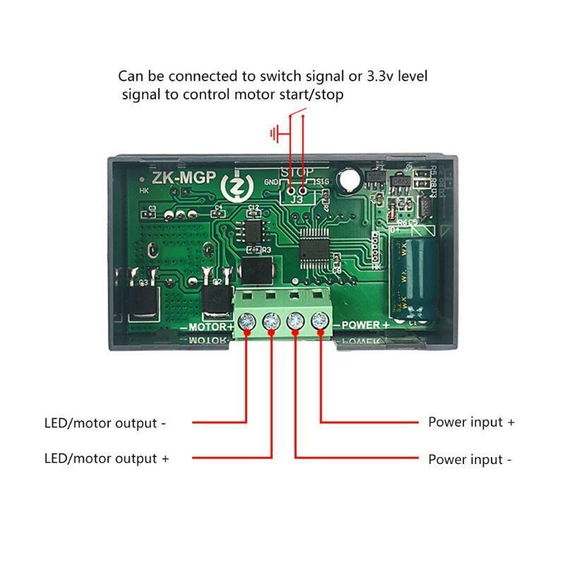 Adjustable Speed Regulator Motor Speed Controller PWM DC 6V 12V 24V 360W 12A
