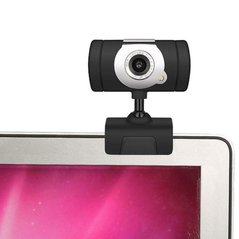 Home Durable Study Laptop Webcam Camera USB H-D Computer PC With Microphone