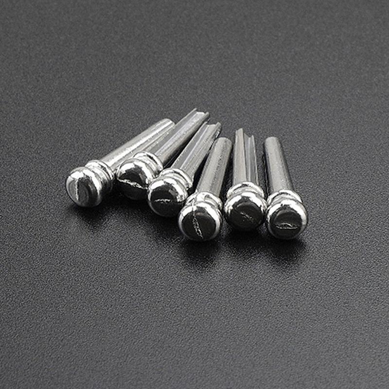 Electric Guitar Bass Neck Joint Bushings and Bolts Screws (Pack of 6)