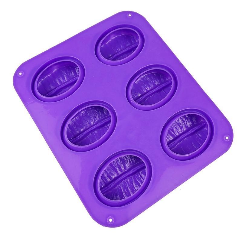 Coffee Bean Chocolate Mold Handmade Cookies Bakeware Cake for Crafts Baking Tool