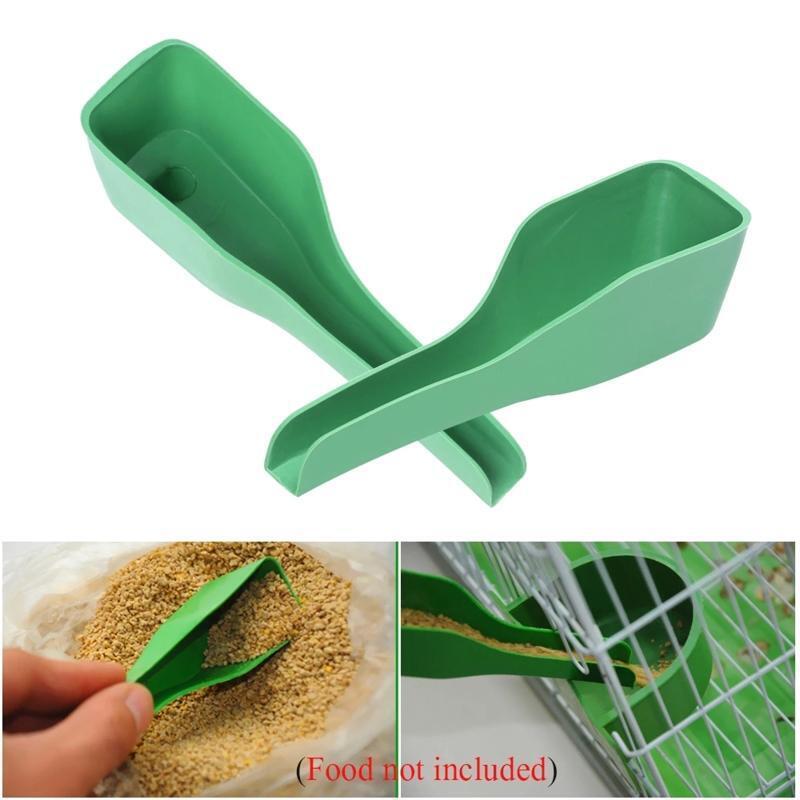 5-Pack Bird Feeding Spoons to Feed Food Water for Cage Coop Manual Feeder Spoon