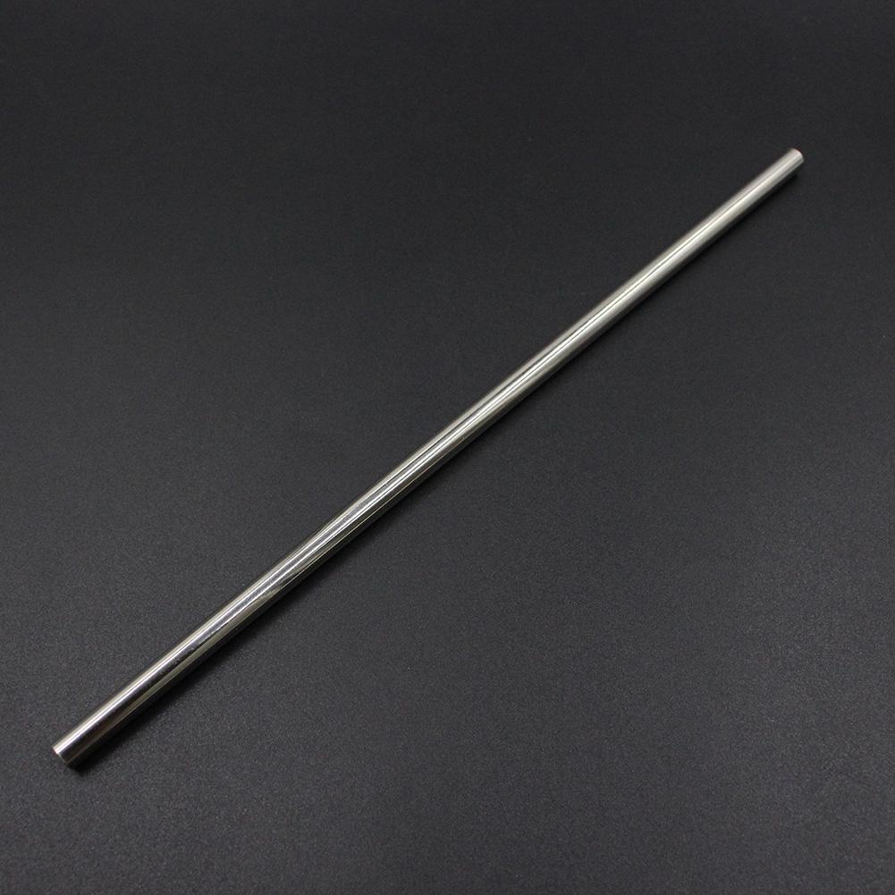 Reusable Stainless Steel Straight Drinking Tube Straw Pipette Suction Pipe