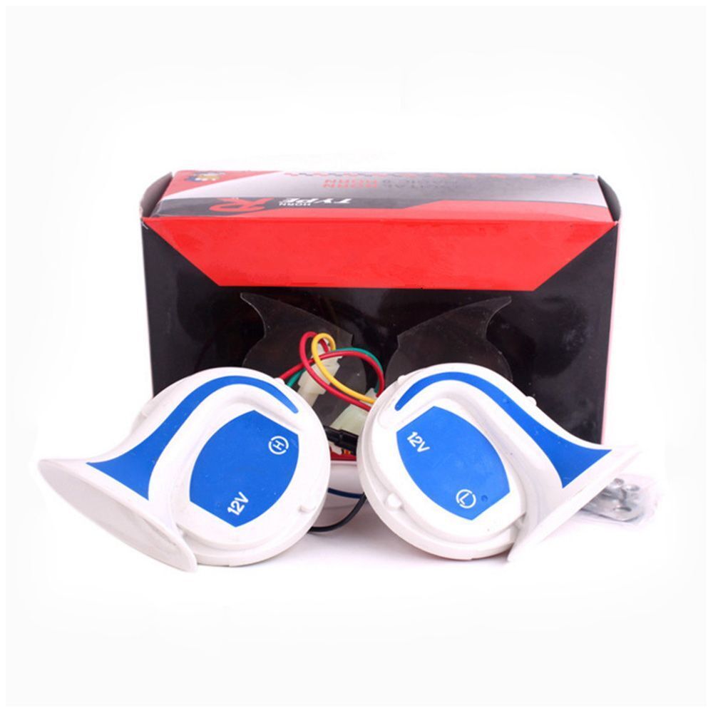 18 Sound Motorcycles Horn Loud Air Snail Horn Electronic Car Horn For Car Truck