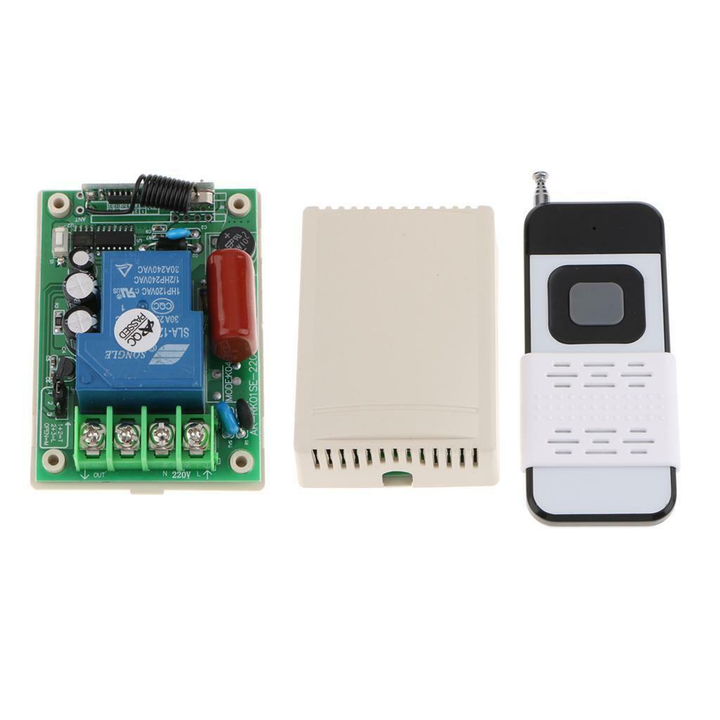 AC 220V 30A  1 CH  Remote Control Switch Transmitter + Receiver