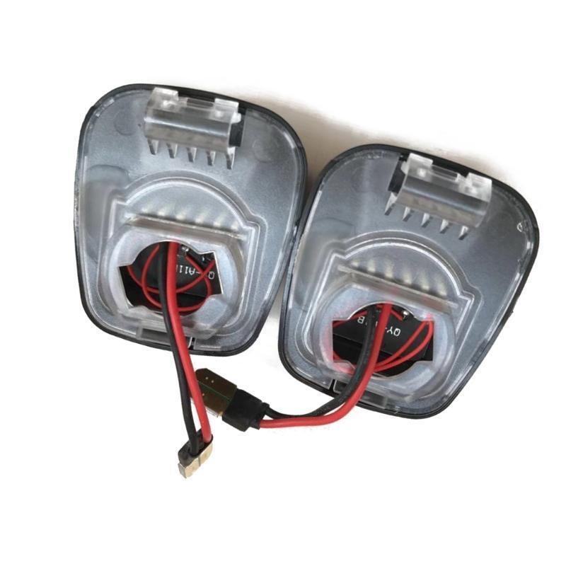 LED License Plate Lights For Frontier Xterra, LED Lights and Red OLED Neon