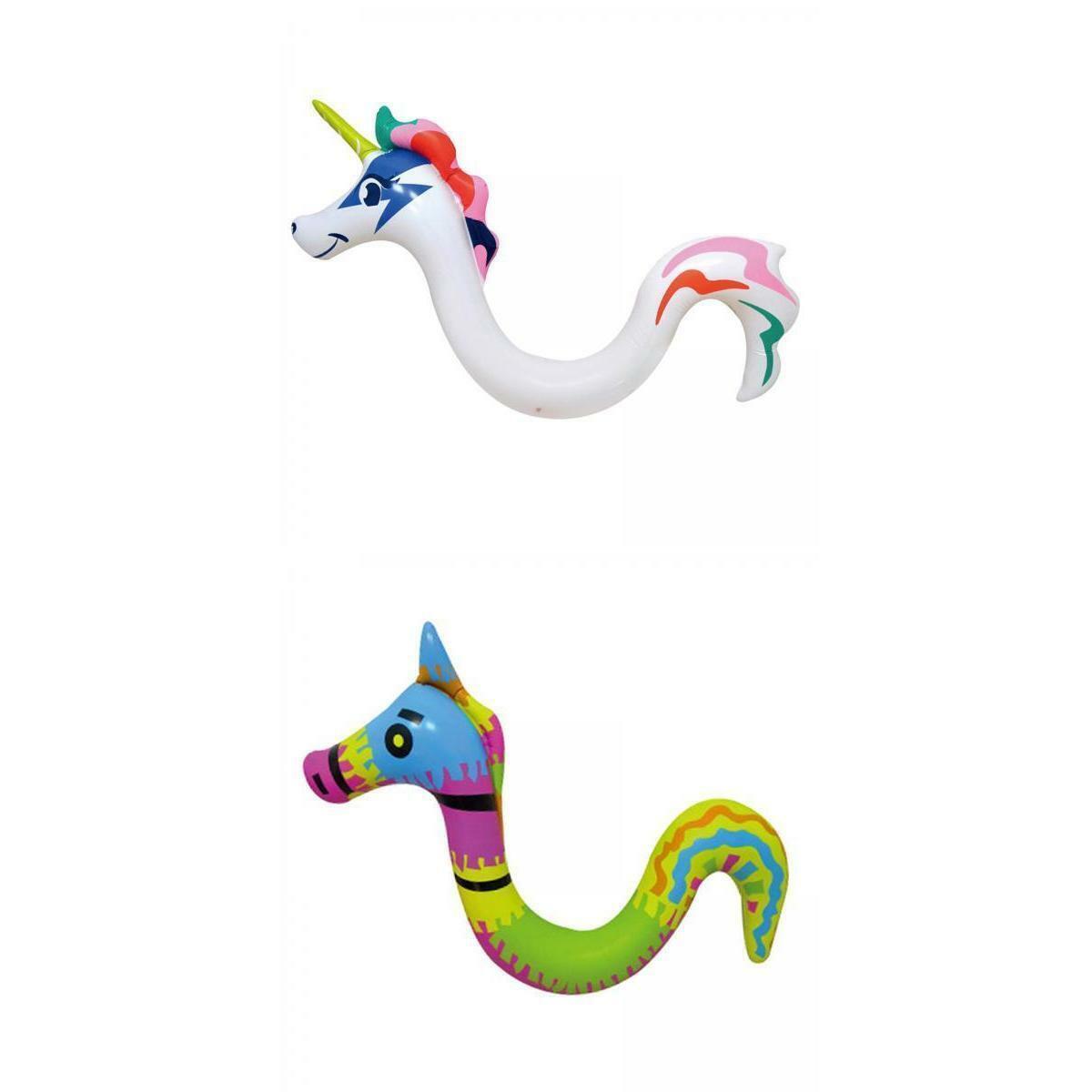 2x  Folding Cartoon Inflatable Floating Noodle Swimming