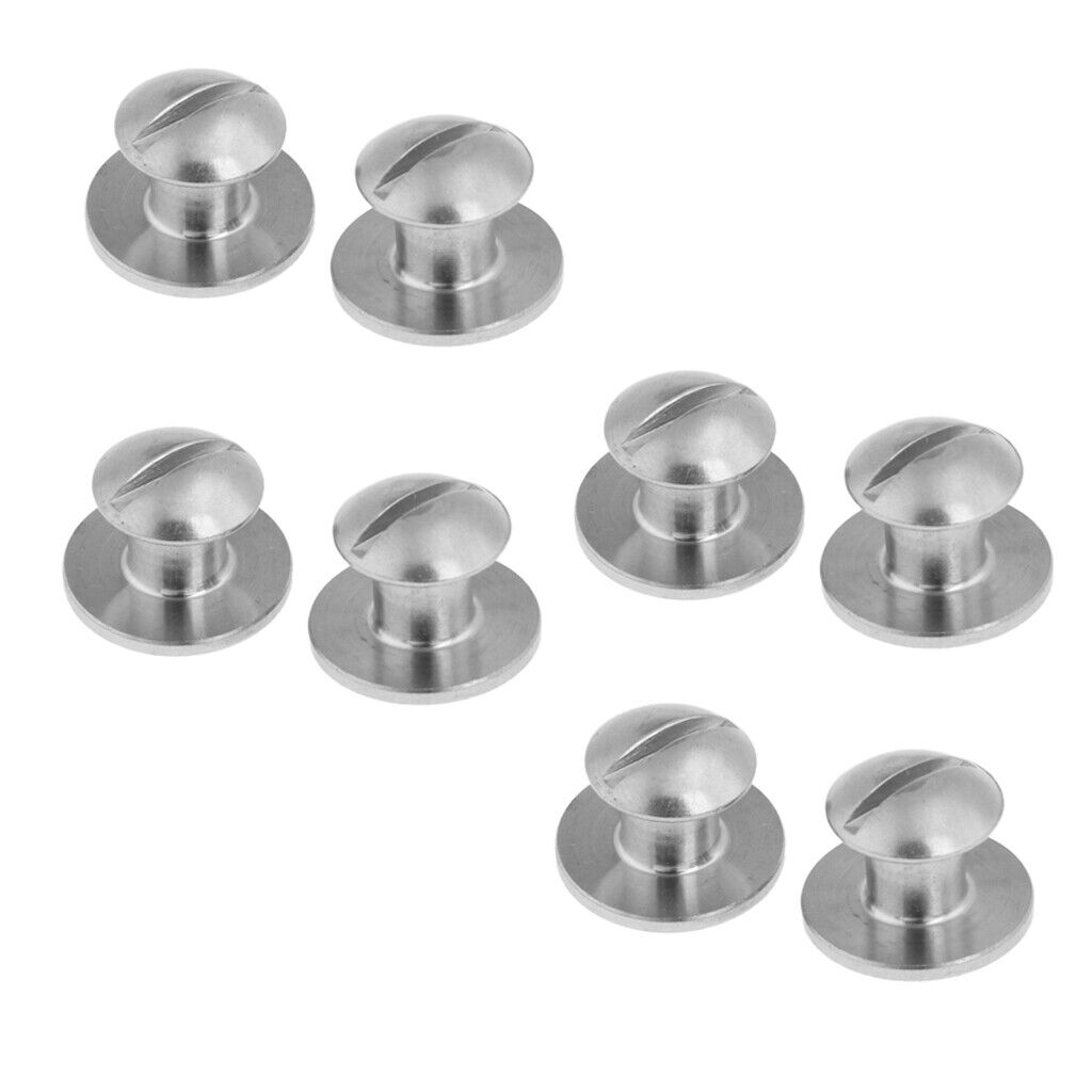 8 Pieces Back   Screw Backplate Assembly Bolts Wing Hardware BCD
