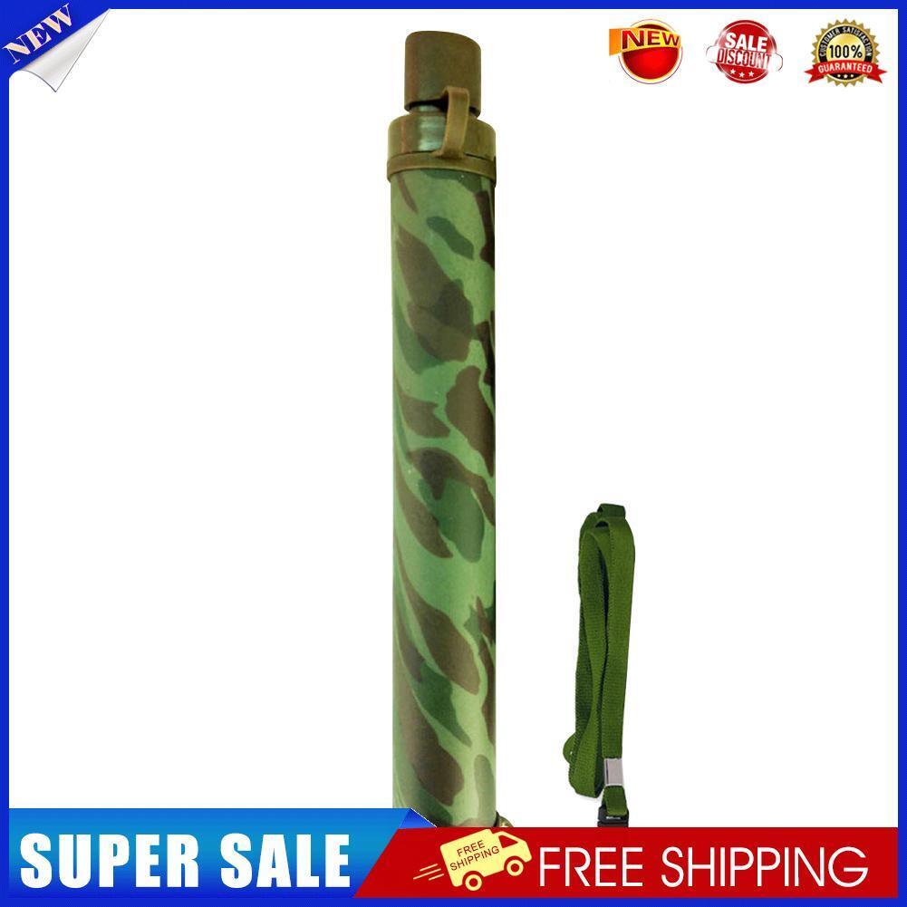 Camping Filter Water Purifier Outdoor Wild Life Emergency Tool (Camouflage)