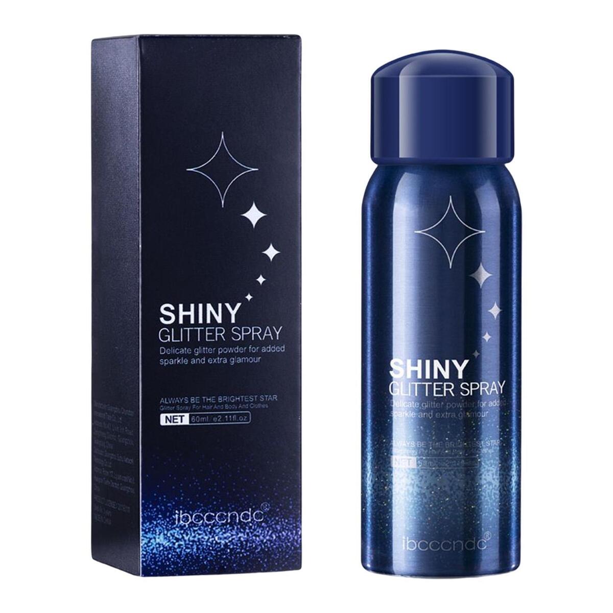 Hair and Body Glitter Spray Long Lasting Face Highlighter for Home Party