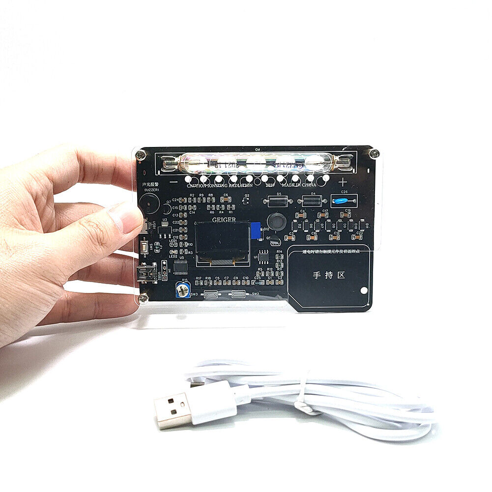 Portable Nuclear Radiation Detector Module DIY Geiger Counter Parts Kit