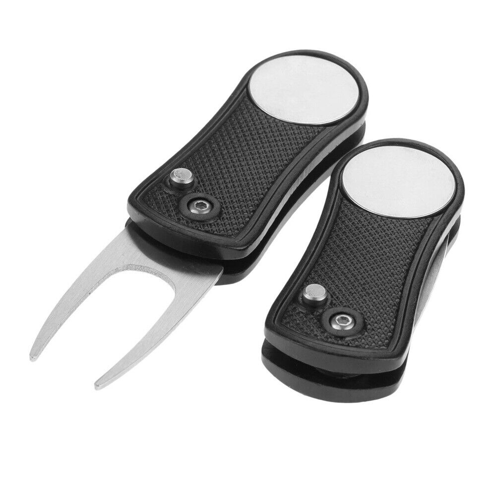 Foldable Golf Divot Tool Easy Unfold Golf Clubs Cleaner Repair Tool Equipment