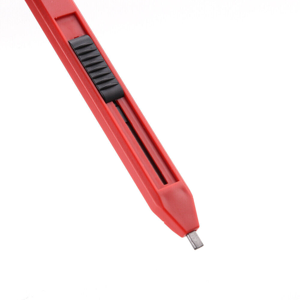 3 Carpenter Pencils with 18 Refills Scriber Marker Pen for Woodworking (B)