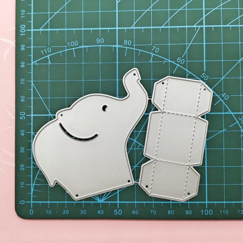 Elephant Cutting Dies Stencil Scrapbooking DIY Album Stamp Paper Card