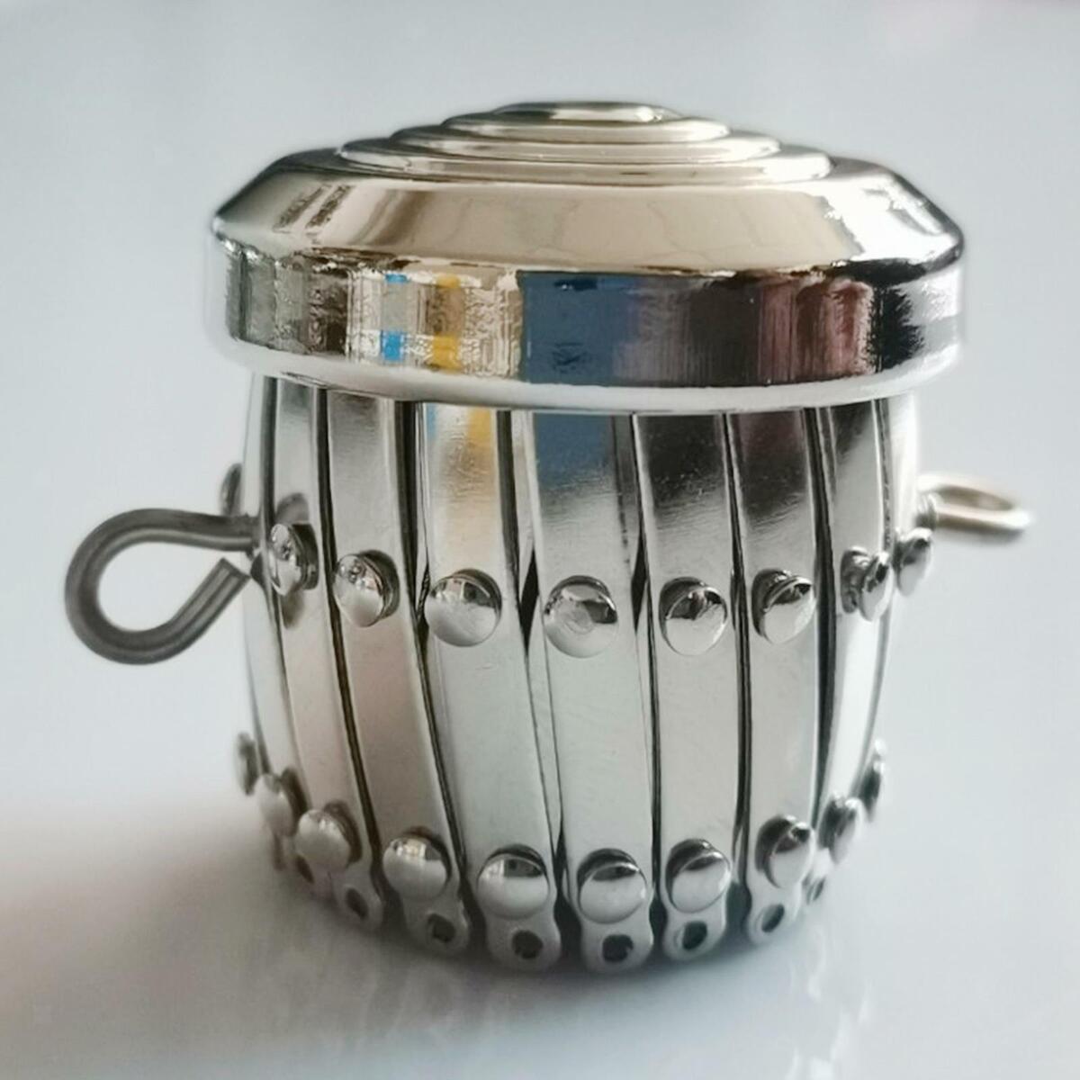 Round Finish Bags Hardware Handamde Leathercraft Accessory Pen