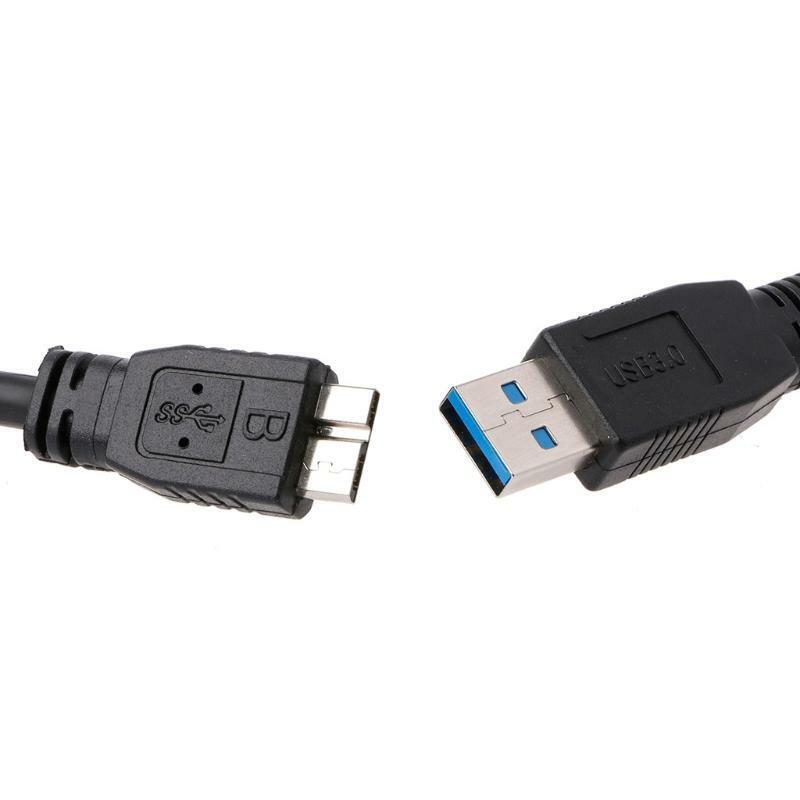 USB 3.0 Male To Type A Micro B Male Y Splliter Extension Cable For Hard Drive