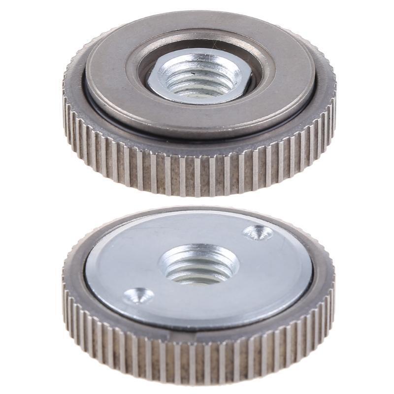 Steel Universal Flange Nut Set Tools M14 Thread Inner Outer Angle Grinder