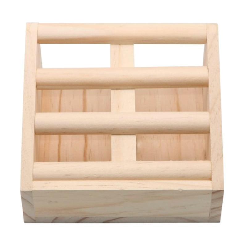 Guinea Pigs Grass Holder Small Animal Pet Chinchilla Grazer Chew Proof Shelf