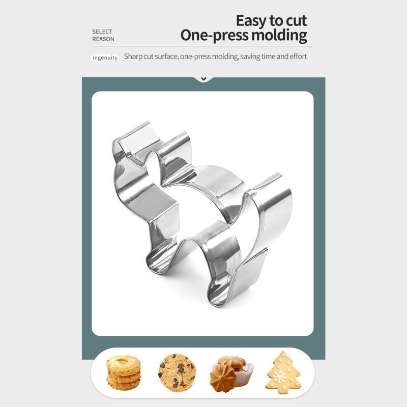 12 Pieces Halloween Series Cookies Cutters Cookie Mold Fondant Biscuit Cutters