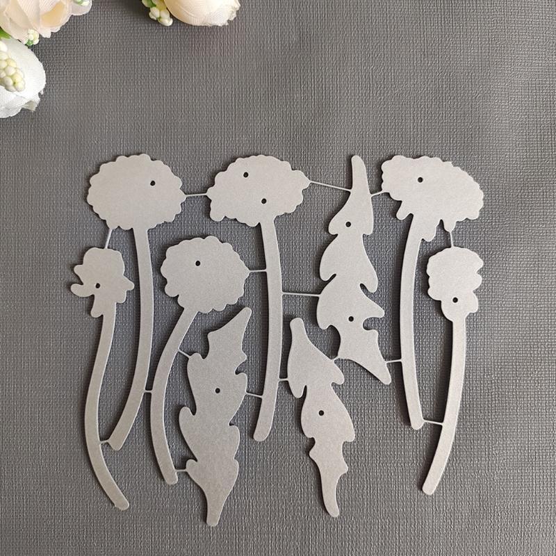 Lotus Leaf Metal Cutting Dies Stencil DIY Scrapbooking Album Paper Card Template