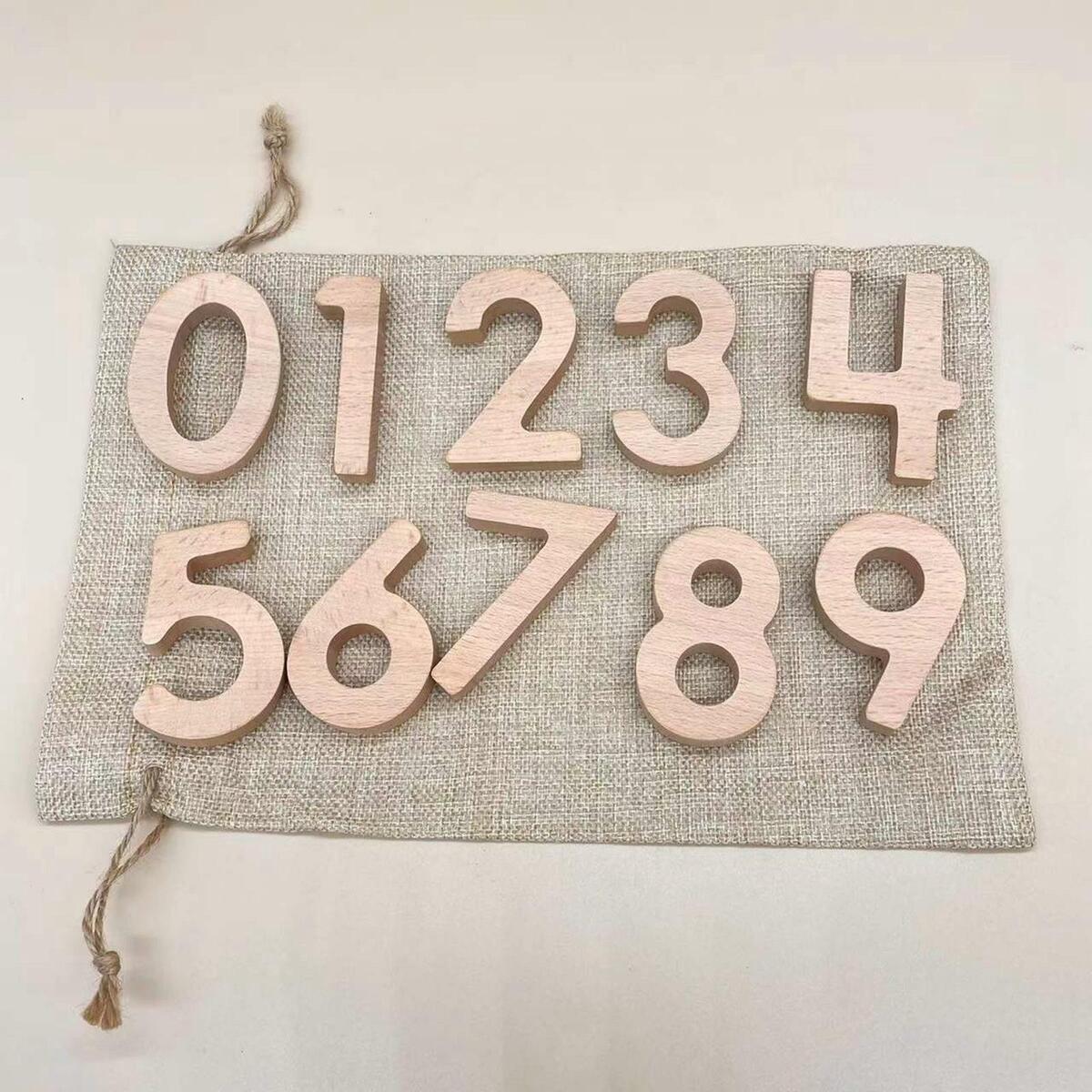 10 Pieces  Counting for Toddler  Number Shape Toddler