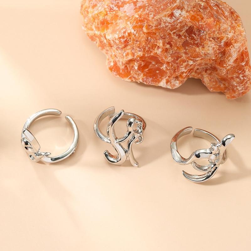 3Pcs/set Adjustable Opening Nail Charms for Women Girls Protect Fingernail