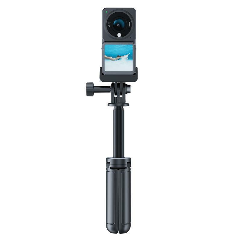 Metal Mini Tripod Large Desktop Tabletop Stand for DJI Action 2 Go Pro 10