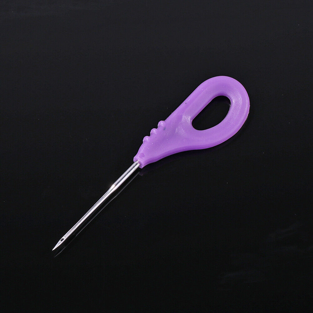 Fishing Boilies Bait Gate Needle for Hair Rig Carp Fishing Tackle (Purple)