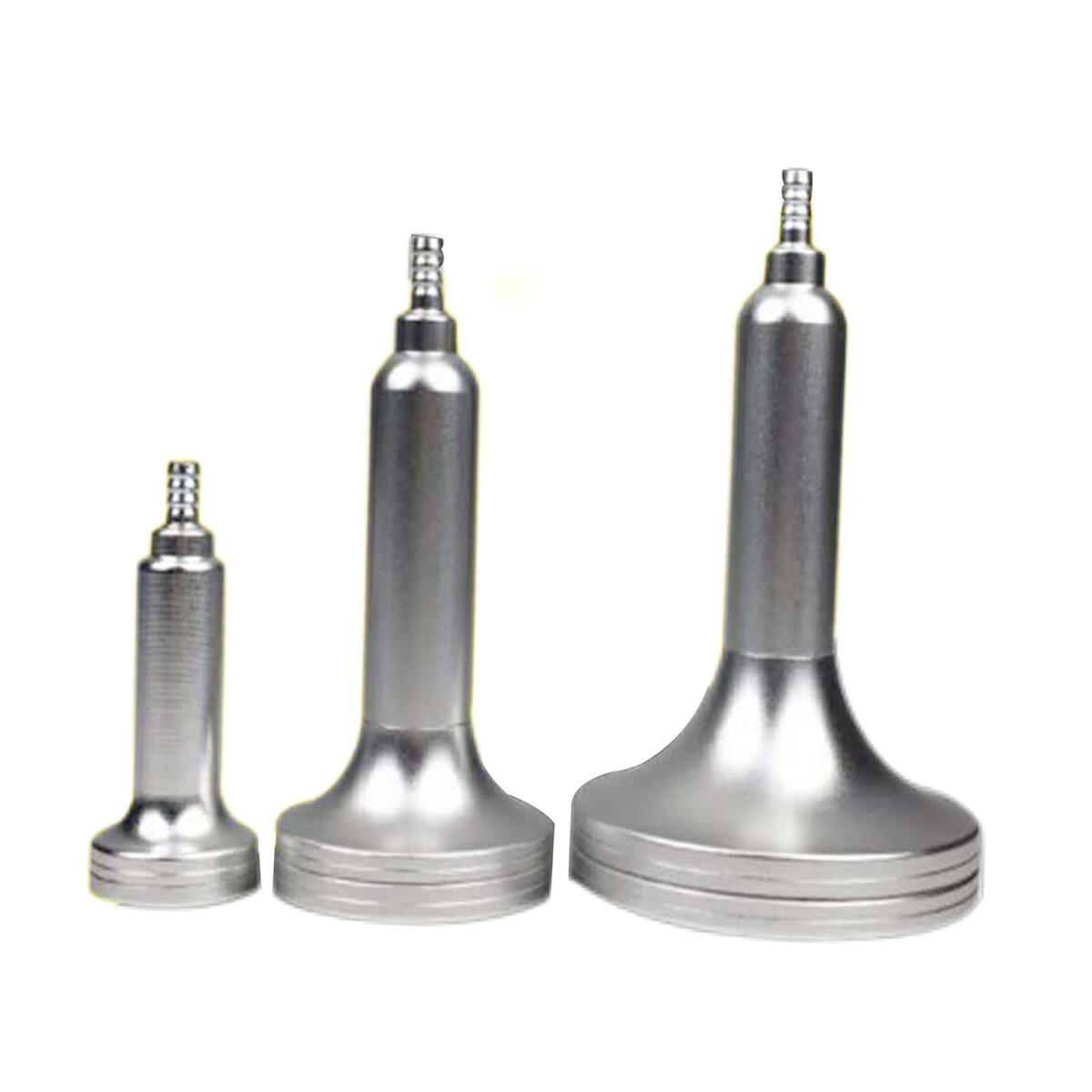 3 Pack Vacuum Roller Sets Accs Scraping Massager Cup for Arms Neck Face