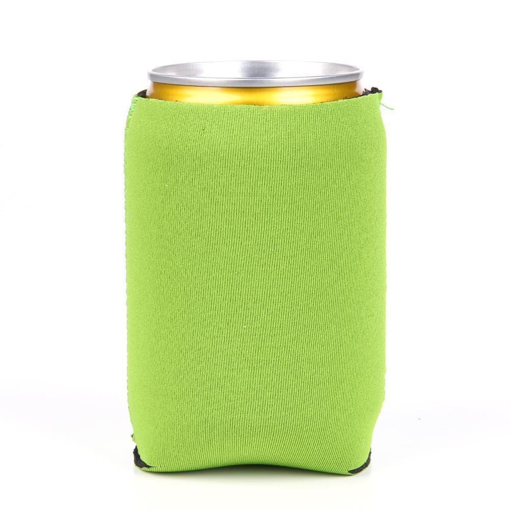 Beer Bottle Sleeve Neoprene Can Cola Cup Cover Case Thermal Bag (Green)