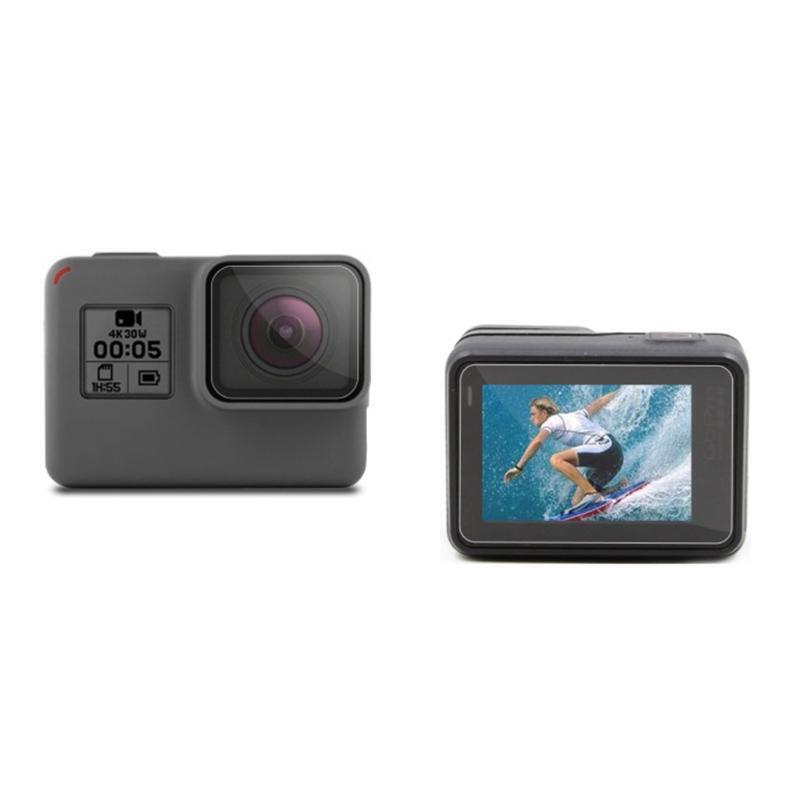 PVC Clear Protective Film LCD Screen Protector for GoPro Hero 5 Actions Camera