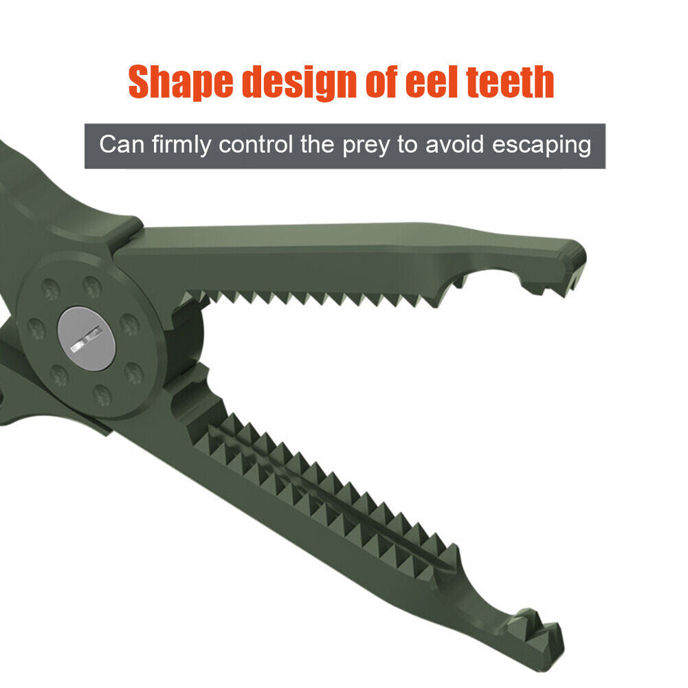 Fishing Tongs Gripper Cutter Plier Lip Controller Live Fishing Buckle Clamp