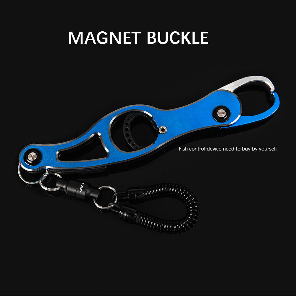 Fly Fishing Magnetic Net Release Landing Net Holder Keeper with Lanyard
