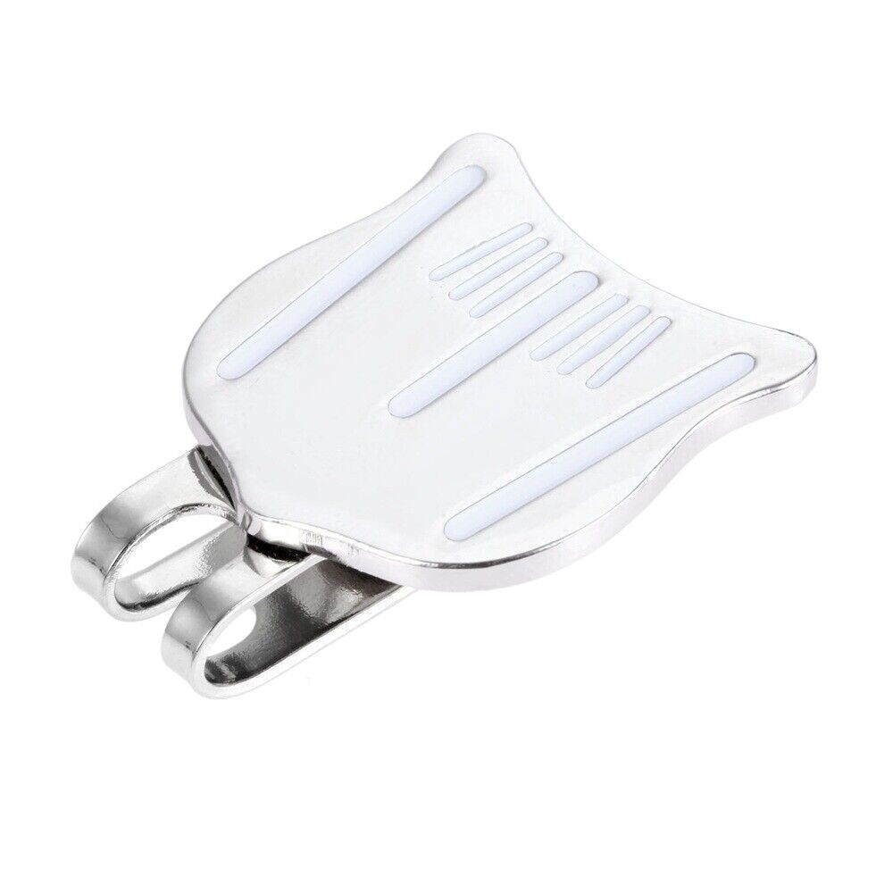 Professional Alloy Golf Cap Clip Detachable Magnetic Ball Marker Aiming Marker