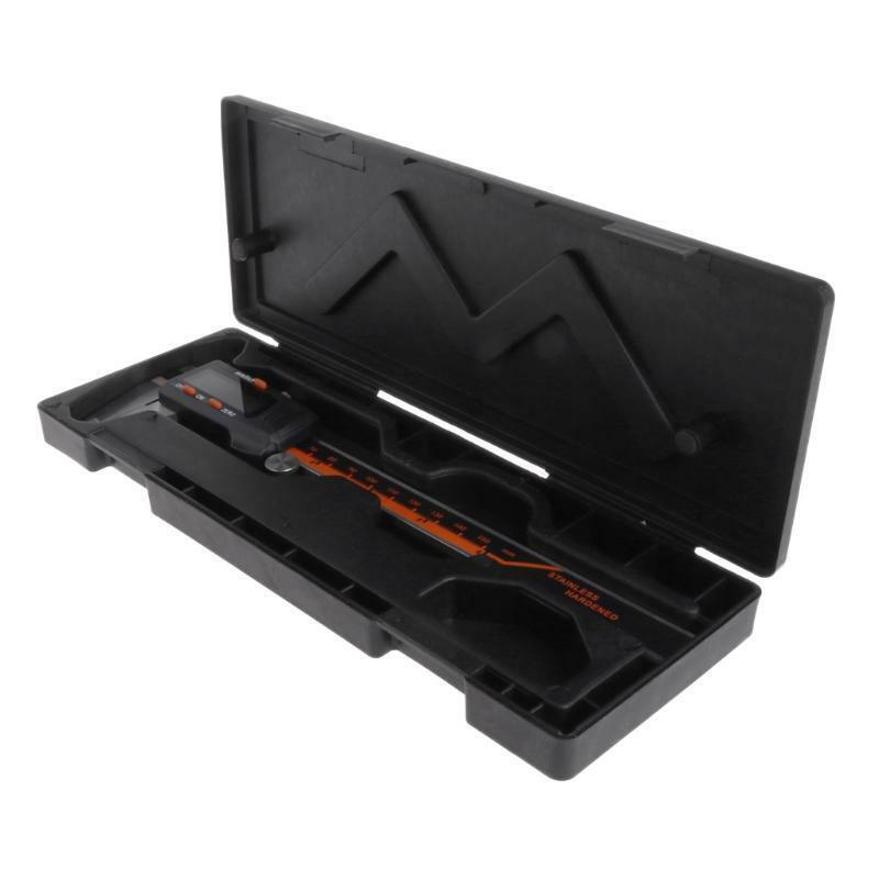 Electronic Digital Caliper Inch/Metric/Fractions 0-6 Inch/150 mm Stainless Steel