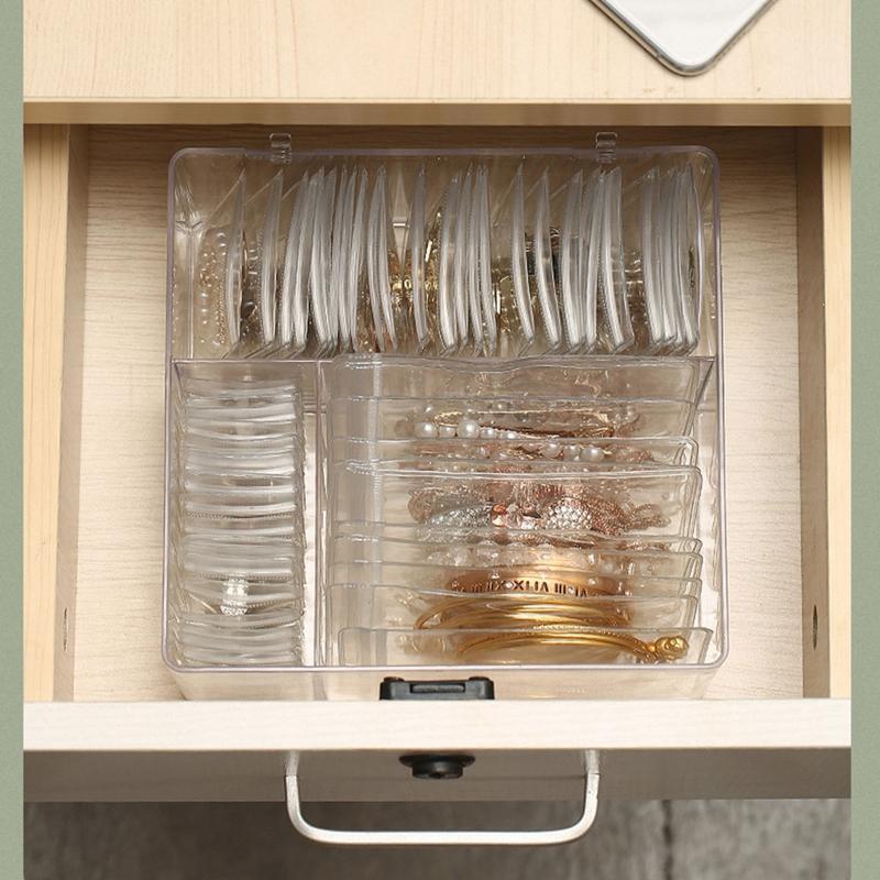 Clear Jewelry Storage Box Gifts Jewelry Zip-lock Bag Reclosable Necklace Bags