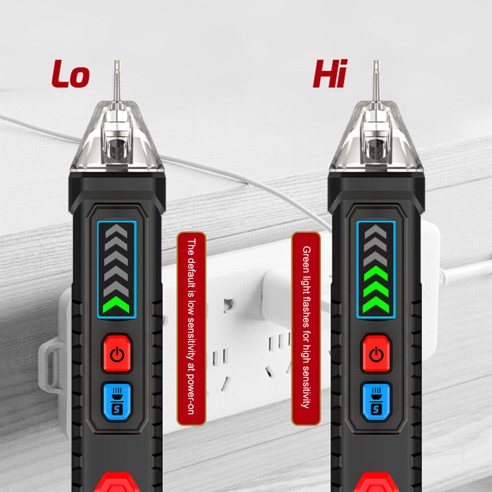 TA881A Non-contact Sensor Tester Pen Digital AC Voltage 12V-1000V Detector