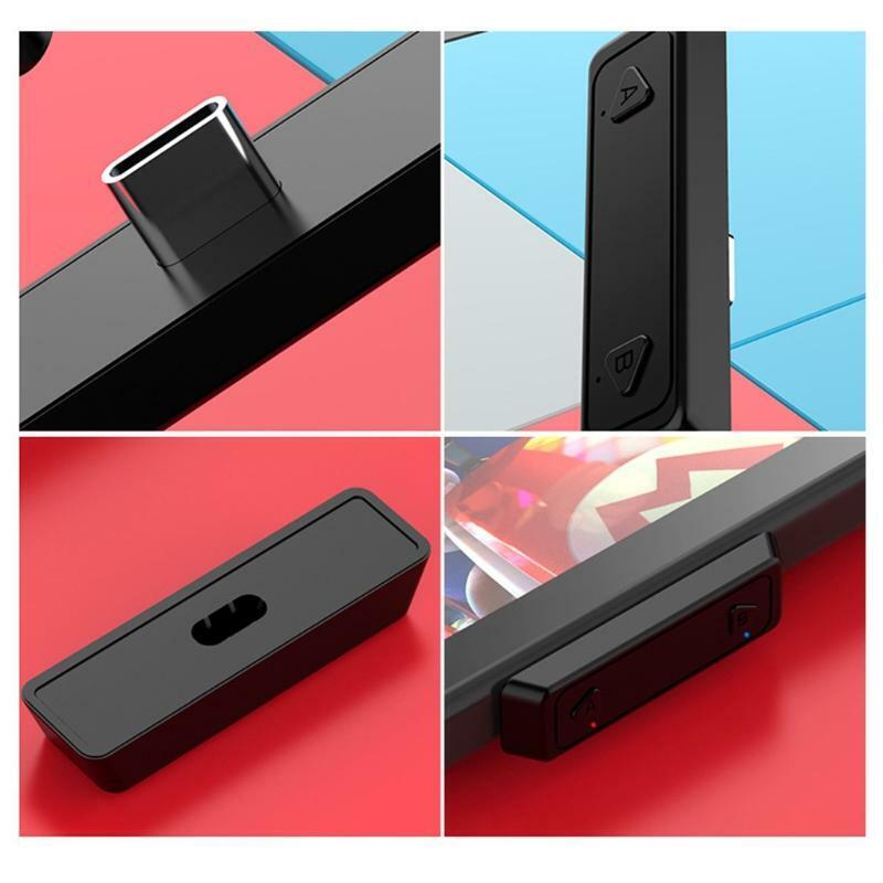 Wireless Audio Transmitter with Low Latency Converter Hifi Stero Sound Black