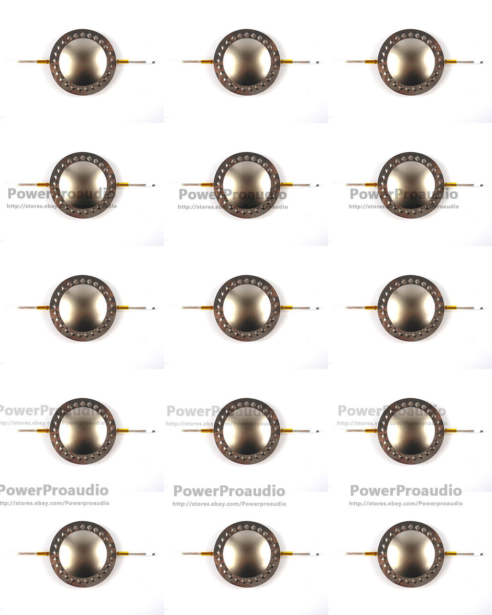 15PCS Voice coil 34.4mm 34.5mm Titanium Diaphragm Repair Kit dome 8 ohm