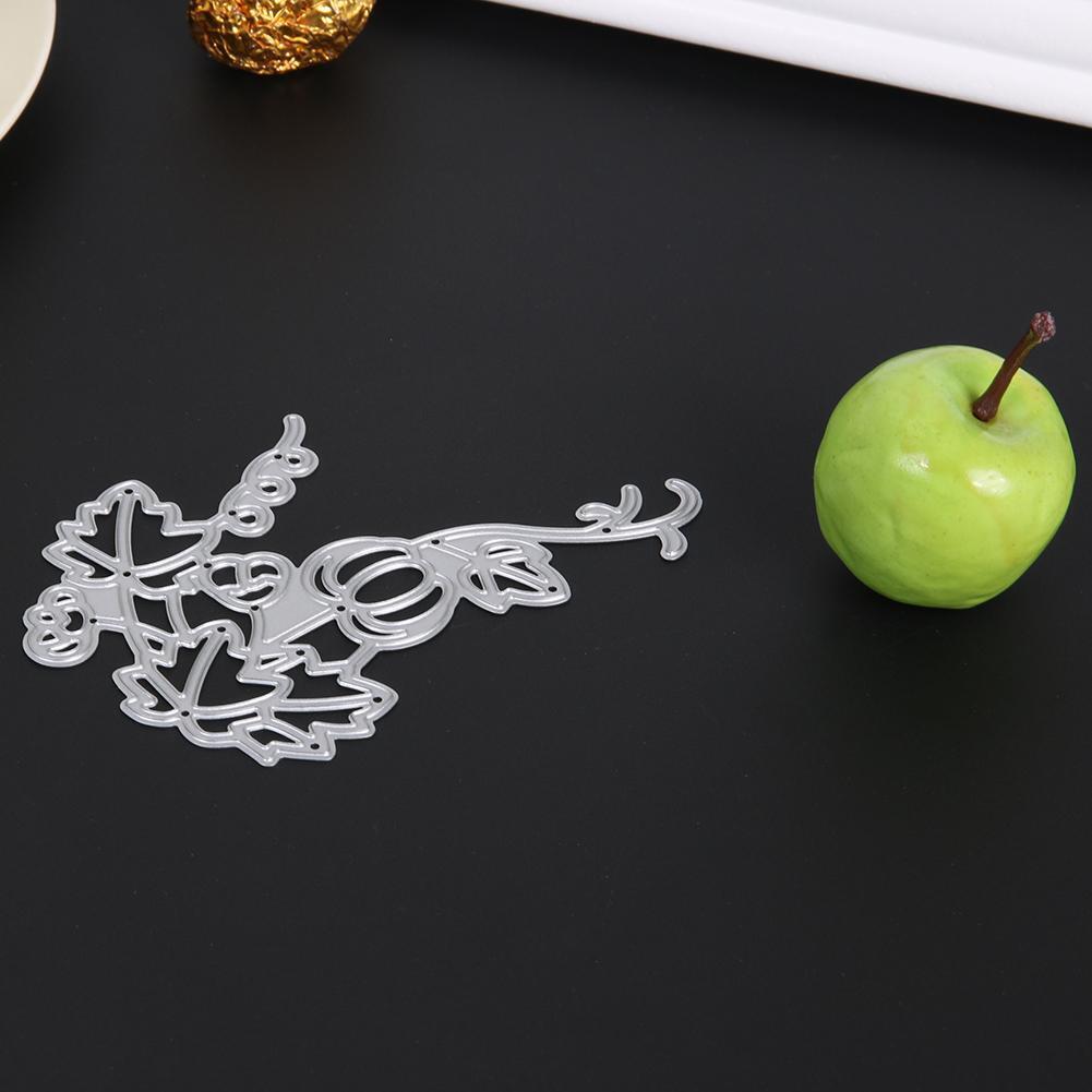 Vine Leaves Metal Cutting Dies Stencils DIY Scrapbook Embossing Album Craft