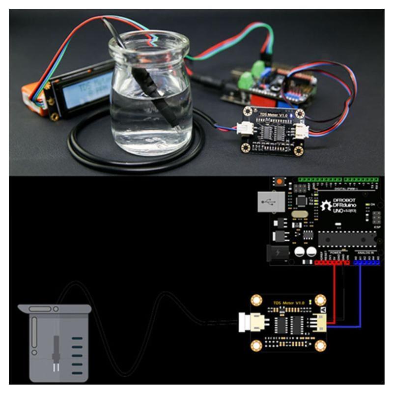Quality Monitoring Module Electrical Sensor TDS Meter Analog TDS Sensor Liquid