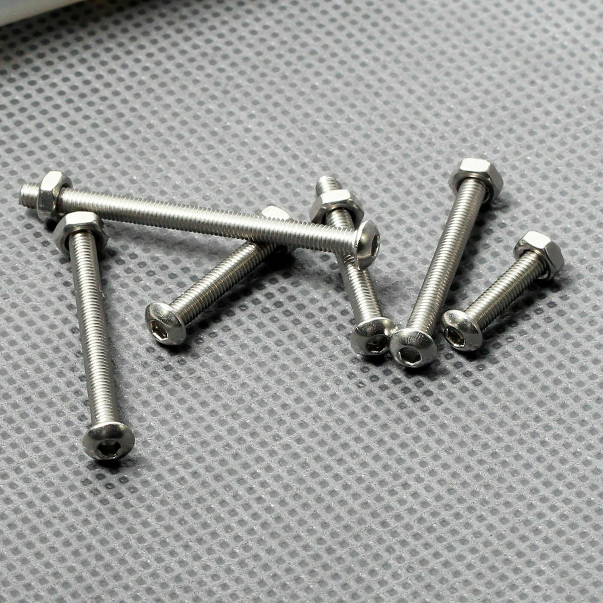 240pcs M3  Stainles Steel Hex Screw Nuts Bolt Socket Cap Assortment Set