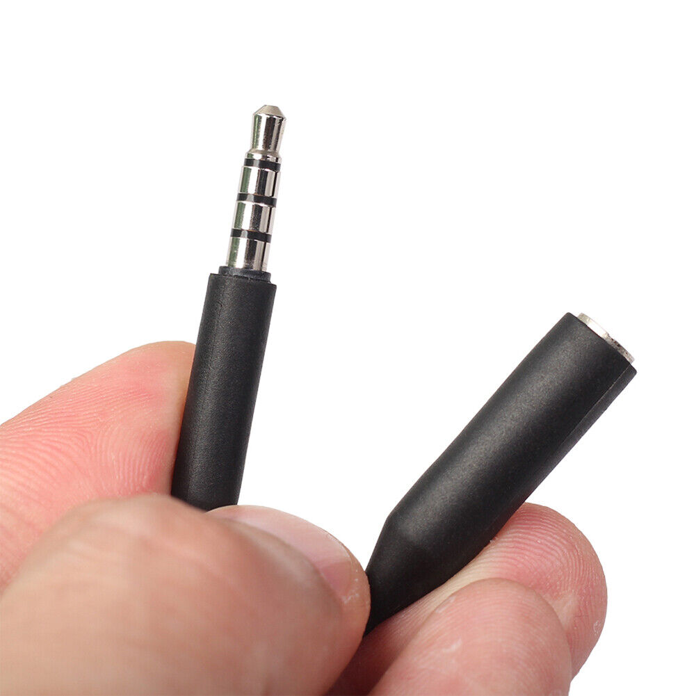 1pc 3.5 mm Jack Male to Female Stereo AUX Extension Cable for Headphones