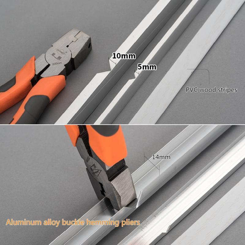 Chromean Alloy Steel Angle Clamping Slot Pliers  for Cutting  PVC PPR PE Tubes