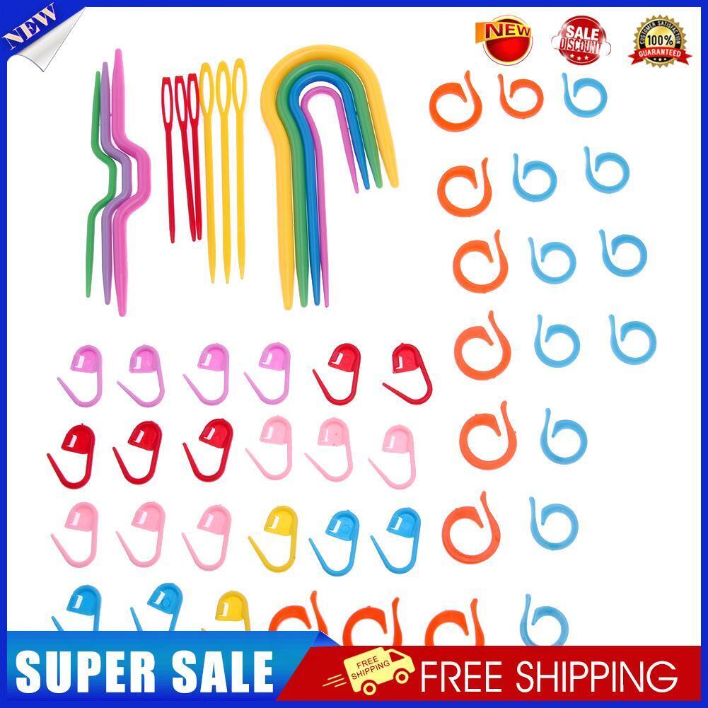 Plastic Knit Stitch Knitting Needles Crochet Stitch Knitting Accessories
