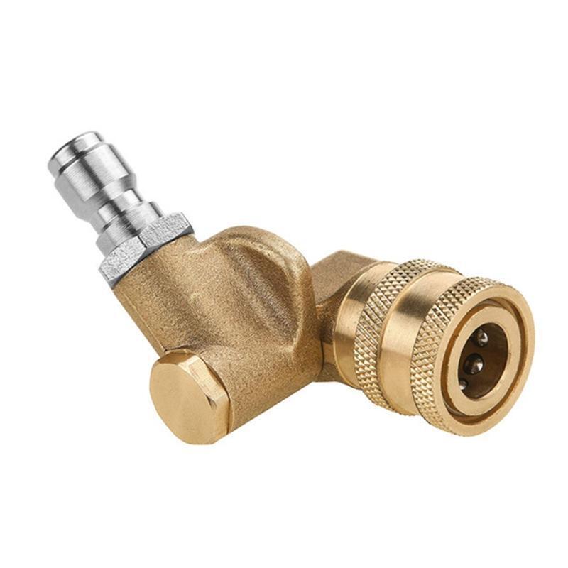Anti Corrosion Nozzle Adapter 180 Degree Angle Adjustable High Pressure Washer