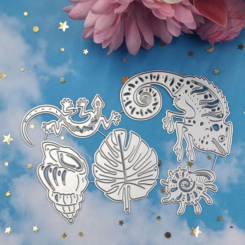 Ocean Creature Metal Cutting Dies Photo Album Family Together Party Diary