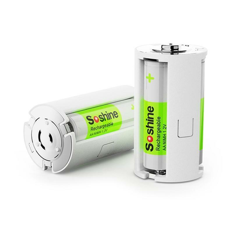 High Quality 3 AA To D Battery Convertor Adapter DIY 3 AA To D Size Battery Box