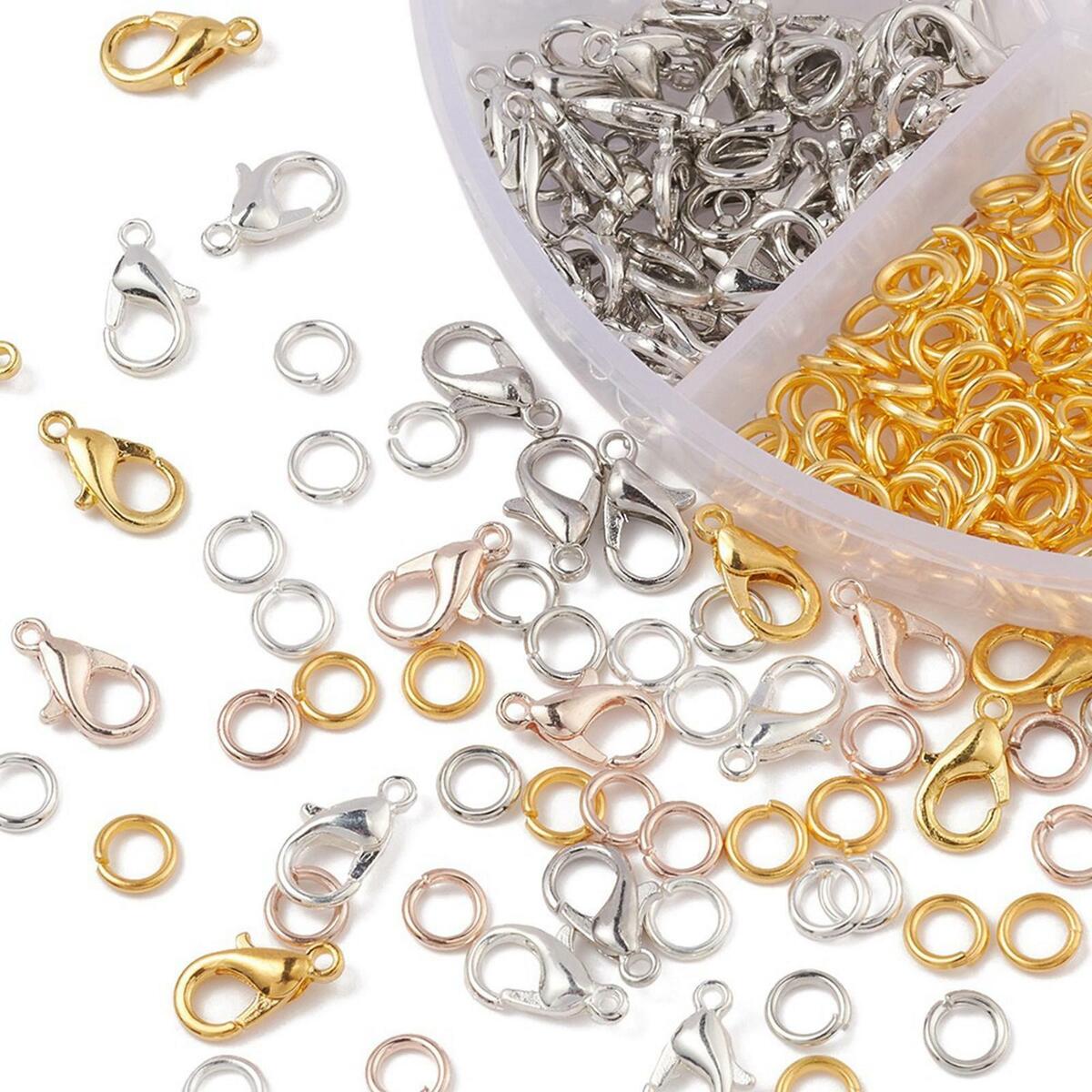 480x  Clasp with  Jump Ring Set Bracelet Clasp for Jewelry Making